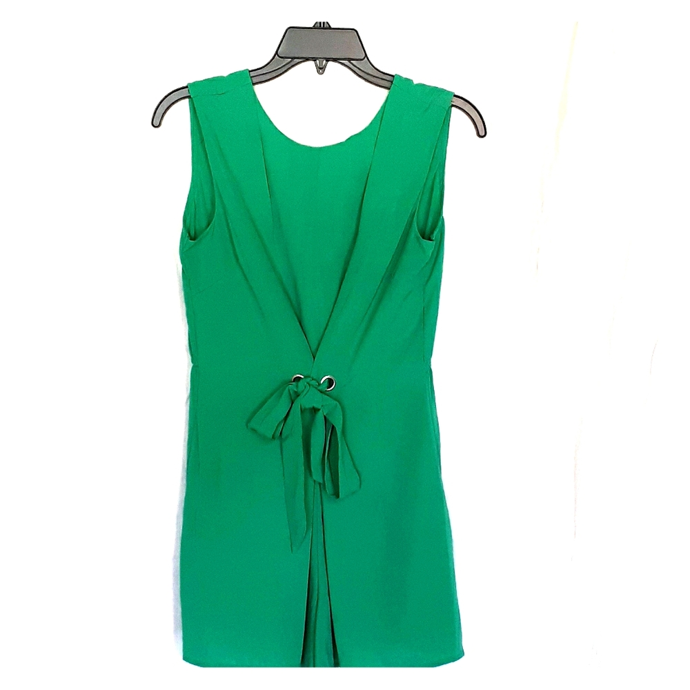 Adorable emerald green BeBop romper with bow